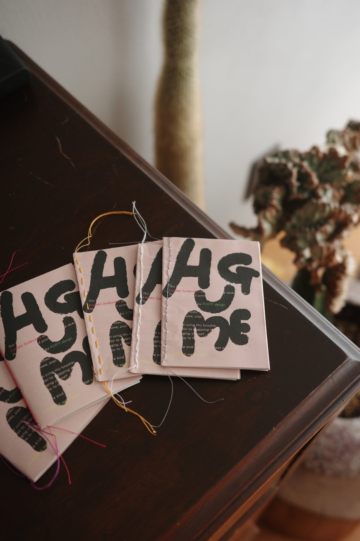 HUG me FUROSHIKI_コーヒー染め