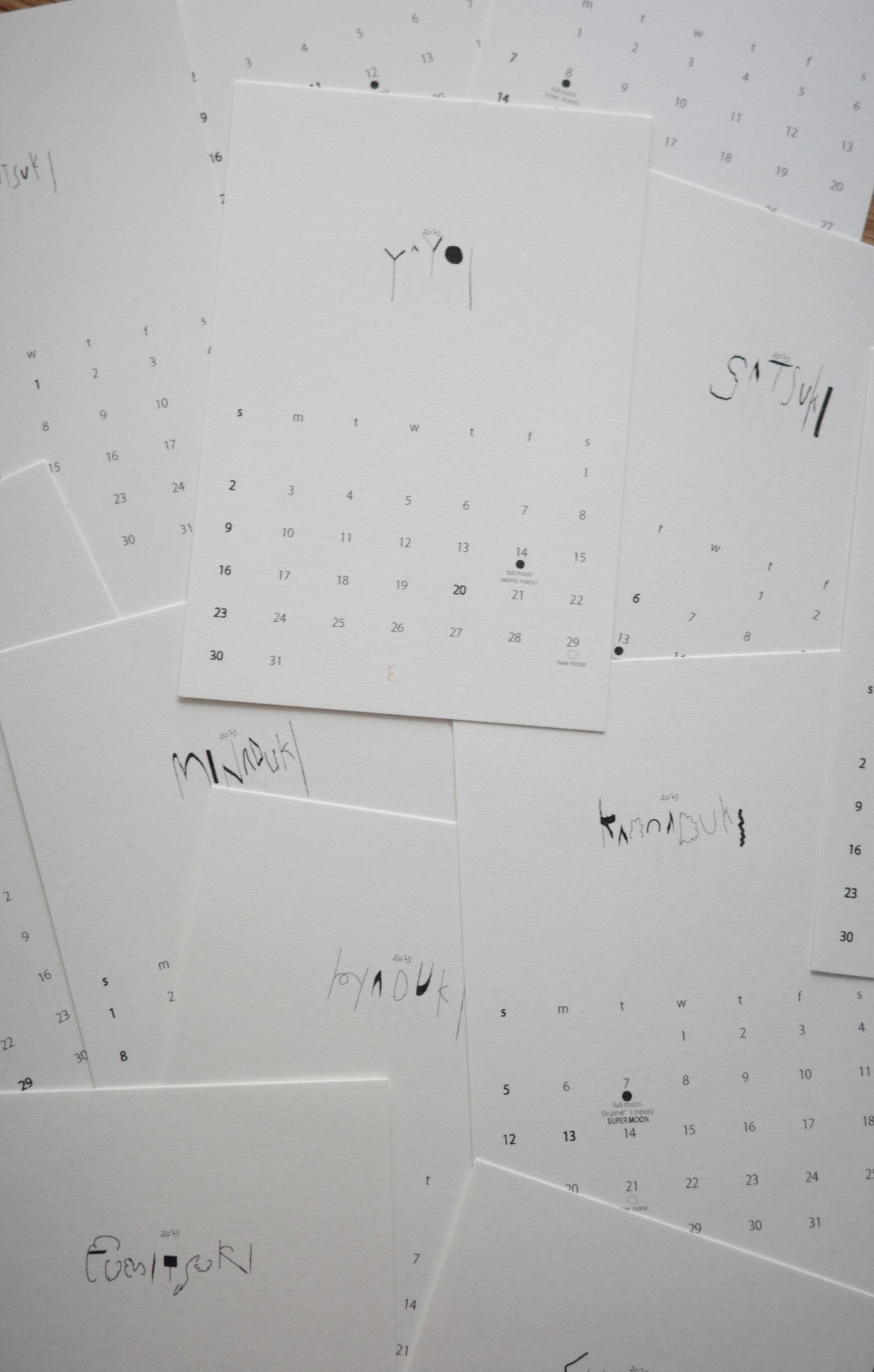 | 増刷 | 2025 WAFUGETSUMEI  calendar