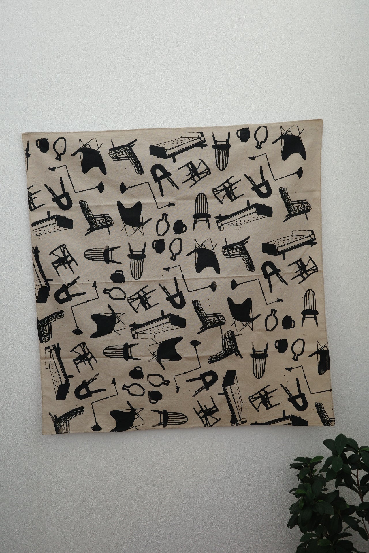 HUG me FUROSHIKI＿コーヒー染め